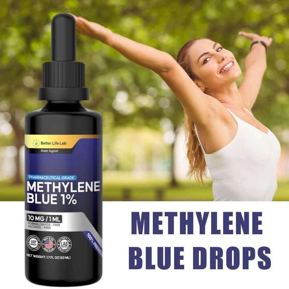 Methylene Blue Healthy High Grade - Xanh Methylene 1% - Giọt lỏng 50ml Dụng cụ chăm sóc da sức khỏe 