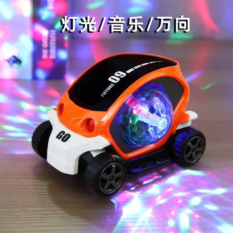 Toy Glowing Universal Cool Children's Cartoon Toy Car3d8cc Electric toy space car remai Glitter Boy 