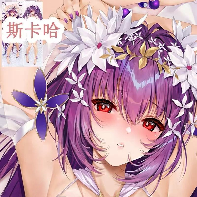 Fate / Grand Order Scathach Body Gối Body Anime Dakimakura Body Ôm Da Đào Gối Mềm Đệm Quà Tặng