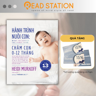  Sách - Hành trình Nuôi con: CHĂM CON 0-12 THÁNG  What to Expect the First Year - Heidi Murkoff  