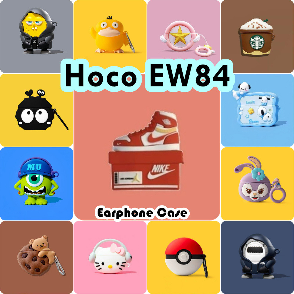 [Còn hàng] Dành cho Ốp lưng Hoco EW84 Vỏ tai nghe silicon mềm dễ thương Vỏ NO.2