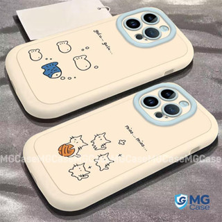  Cho Ốp lưng Oppo A16 A38 A17 A18 A3X A57 A3s A15 A5 A3 Pro A60 A58 A12 A5i A5s A7 A54 A5 A9 A77 Mèo Và Cá Nhỏ 