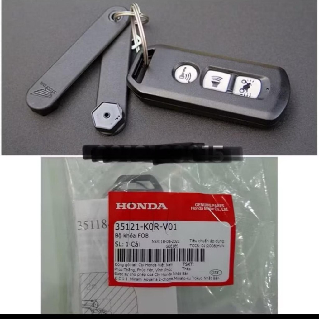 P Khóa thông minh smartkey FOB Honda SH 2020 2021 CHÍNH HIỆU HONDA H