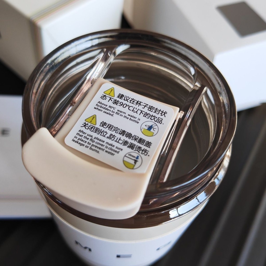 💡SMEG SMEG Cốc giữ nhiệt cầm tay cách nhiệt Cốc giữ nhiệt Niche Di động 9.12