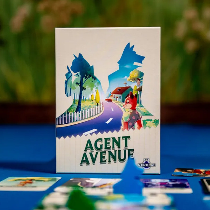 Board Game Agent Avenue Identity Hidden Mystery Card Game 2 người chơi Battle Game Party