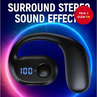 KY2 Pro Bluetooth 5.3 Tai nghe móc tai không dây Màn hình LED HiFi 3D Âm thanh vòm Tai nghe giảm tiếng ồn thể thao