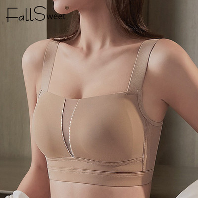 FallSweet 1/3 Cái Áo Ngực Bralette Push-Up Chống Chảy Xệ, Phù Hợp Người Plus Size Từ M Đến 4XL, Điều Chỉnh Linh Hoạt