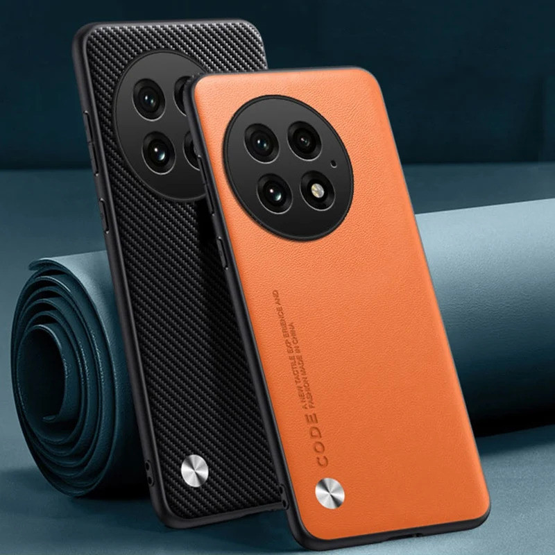 Ốp Da PU Sang Trọng Cho OnePlus 13 5G Ốp Lưng Silicon Mờ Bảo Vệ Chống Sốc Ốp lưng One Plus 13 OnePlu