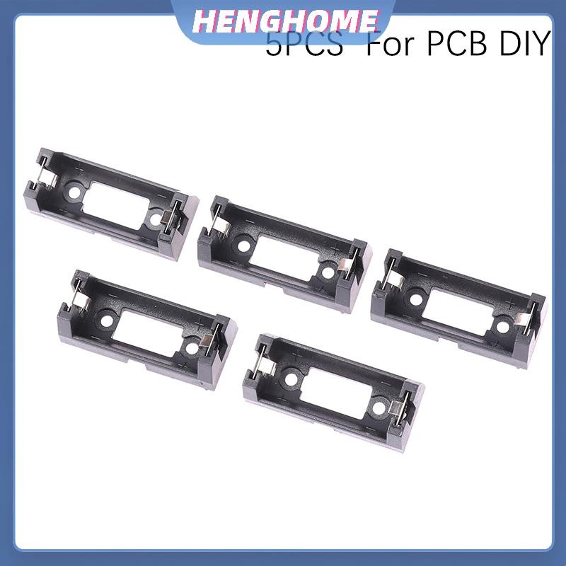 HENGHOME 5 Chiếc Cắm CR123A Pin 16340 Hộp Pin LIR123A Hộp Bảo Quản Pin CR123A Vỏ Pin Cho PCB DIY HEN