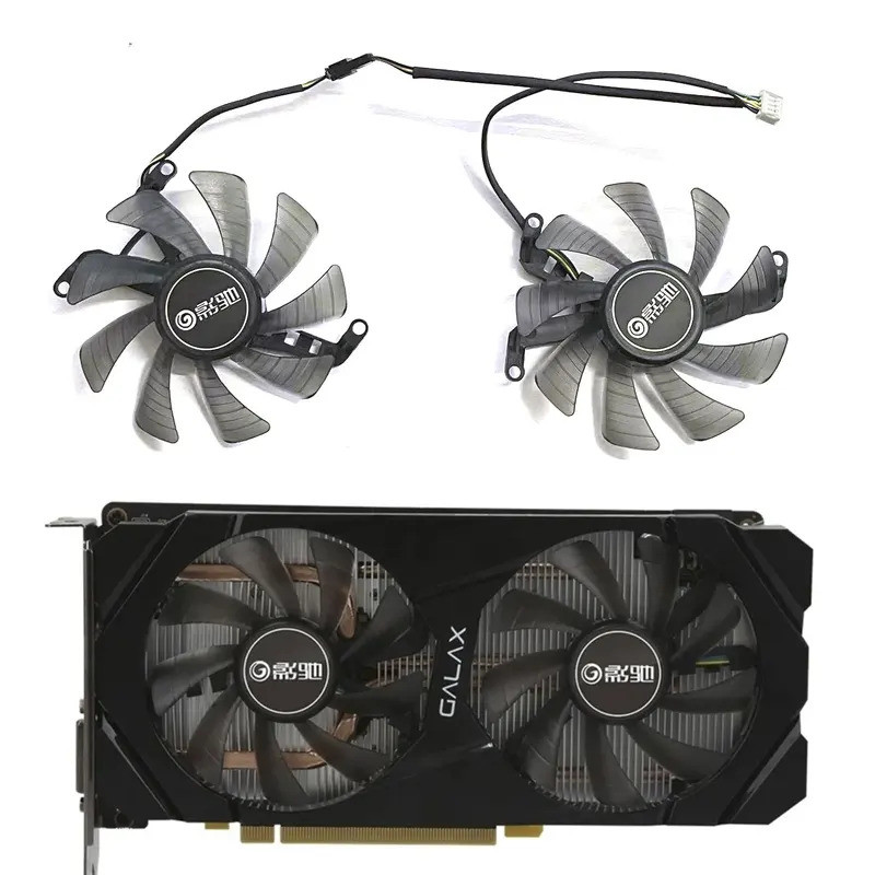 Mới 85mm quạt làm mát thay thế cho Galax GeForce RTX 2060 2070 Super GTX 1660 1660TI card đồ họa làm