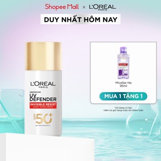Sữa Chống Nắng Phổ Rộng Vô Hình Thoáng Da, Kháng Mọi Tác Động UV Defender SPF 50+ PA++++ L’Oréal Paris 50ml