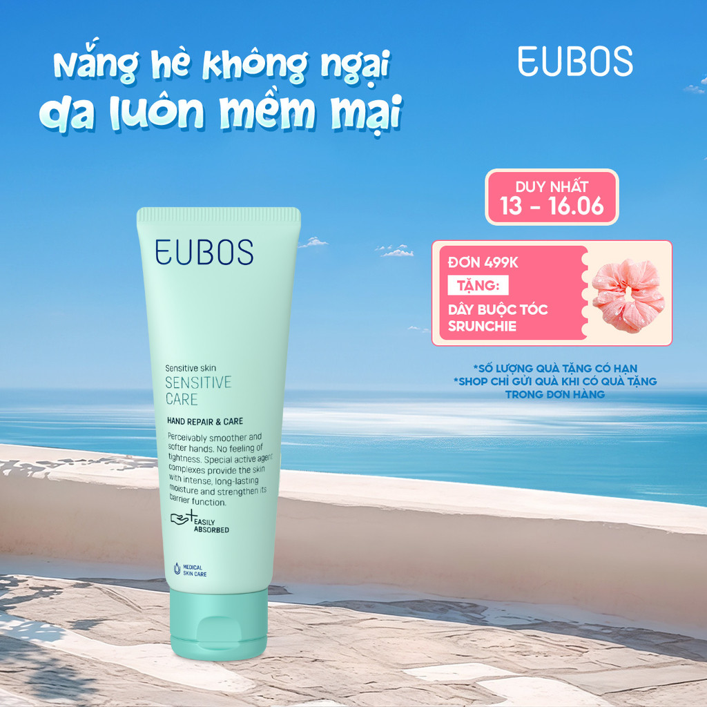 [LIVE] Kem Dưỡng Da Tay Và Móng Dưỡng Ẩm Mềm Mịn Hand Cream EUBOS
