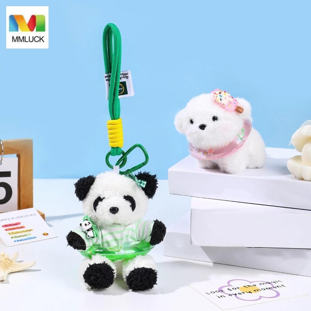 MMLUCK Sang Trọng Túi Otter Mặt Dây Chuyền, Chìa Khóa Phụ Kiện Trang Trí Hoạt Hình Phi Công Otter Mó