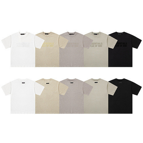 2SO3 FOG Couple's loose-fitting American-style casual short-sleeve outfit T T-shirt Men and Women