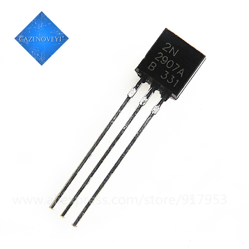 100 Mảnh 2N2907A 2N2907 2907 TO-92 chip