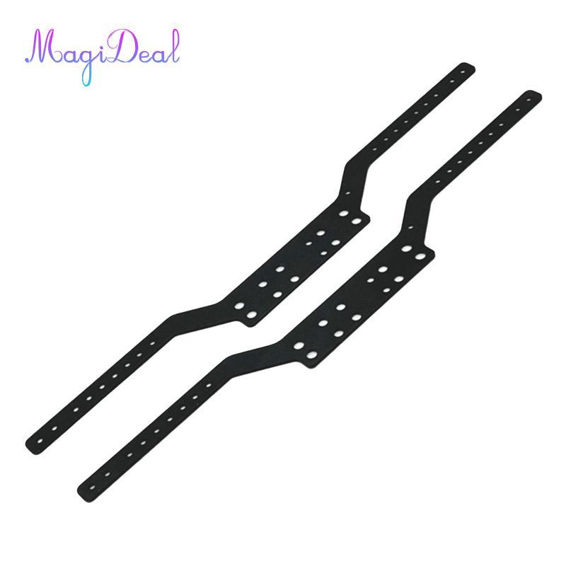 MagiDeal 2 Miếng RC Khung Xe Đường Sắt Khung Khung Khung Đường Sắt Xe RC Phụ Kiện Khung Đường Sắt Xâ