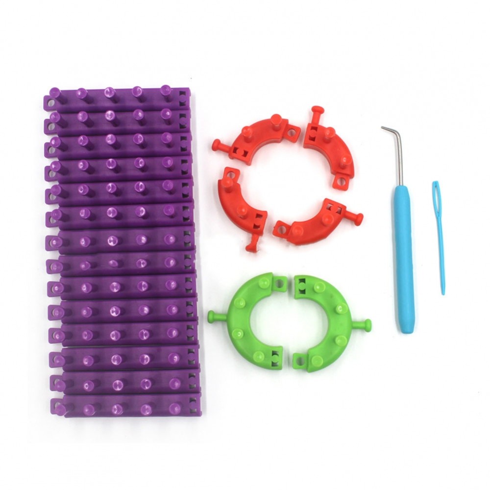 [DOLLDOLL-VN]Knitting Machine Set Knitting Looms Applications Beautiful Plait Knitting Tools