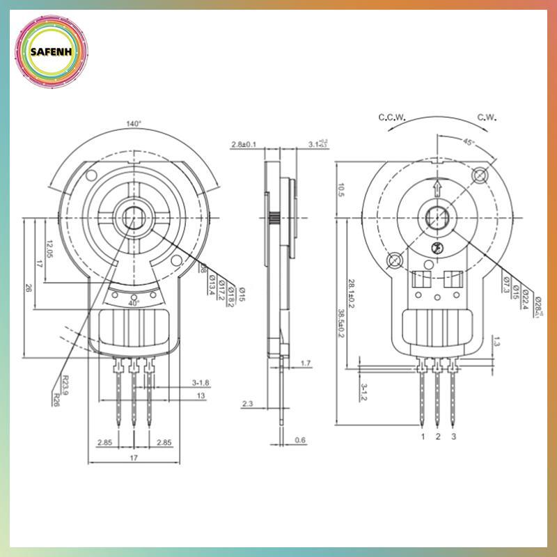 Cảm biến điều hòa không khí điện trở SAFENH PIHER Ô tô 4.7K FP01-WDK02 Model VN