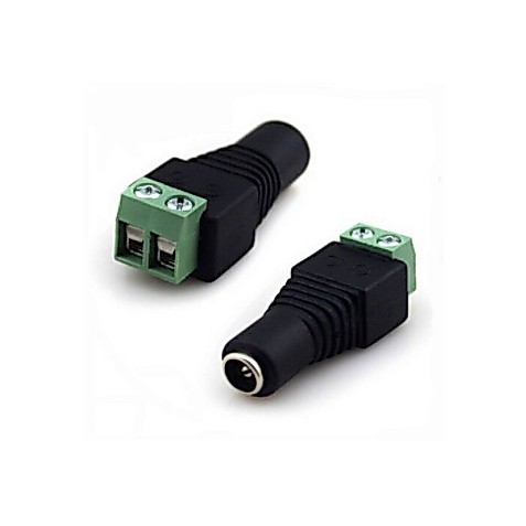 jack DC nguồn 12v Vặn Vít - jack cái jack đực 12v - jack nguồn camera âm - đuôi cắm adapter âm