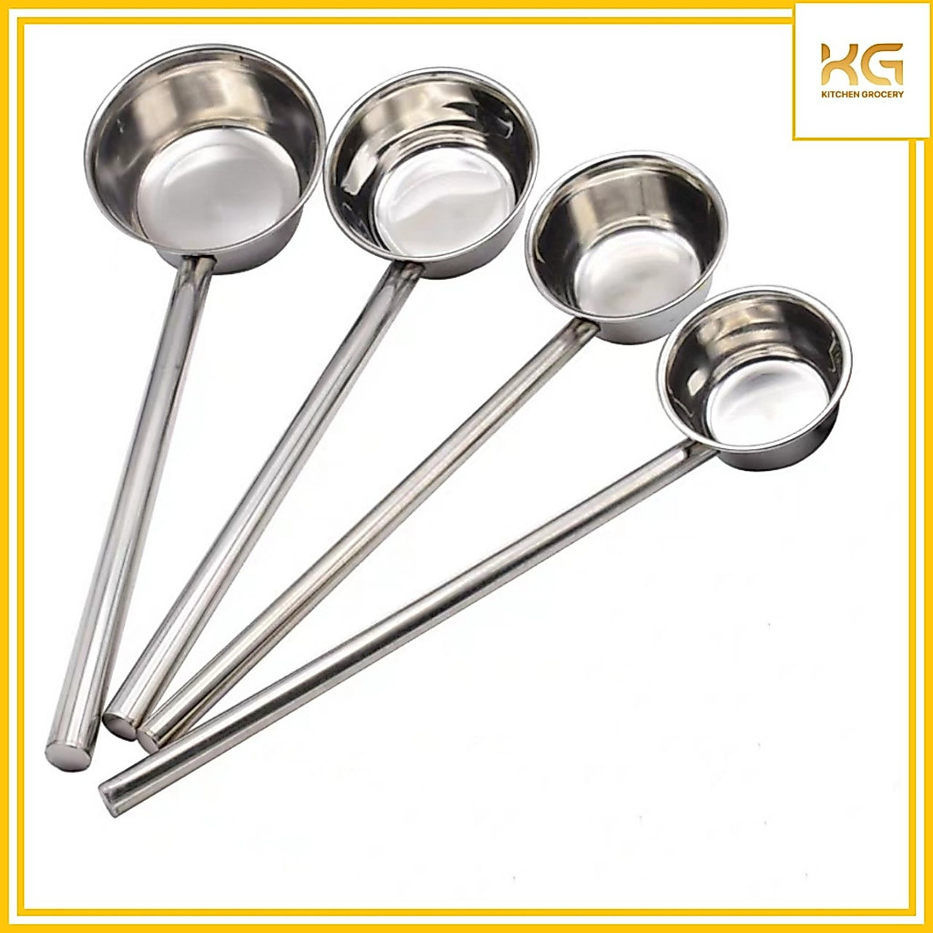 Gáo Múc Nước Inox Cán Dài 45cm