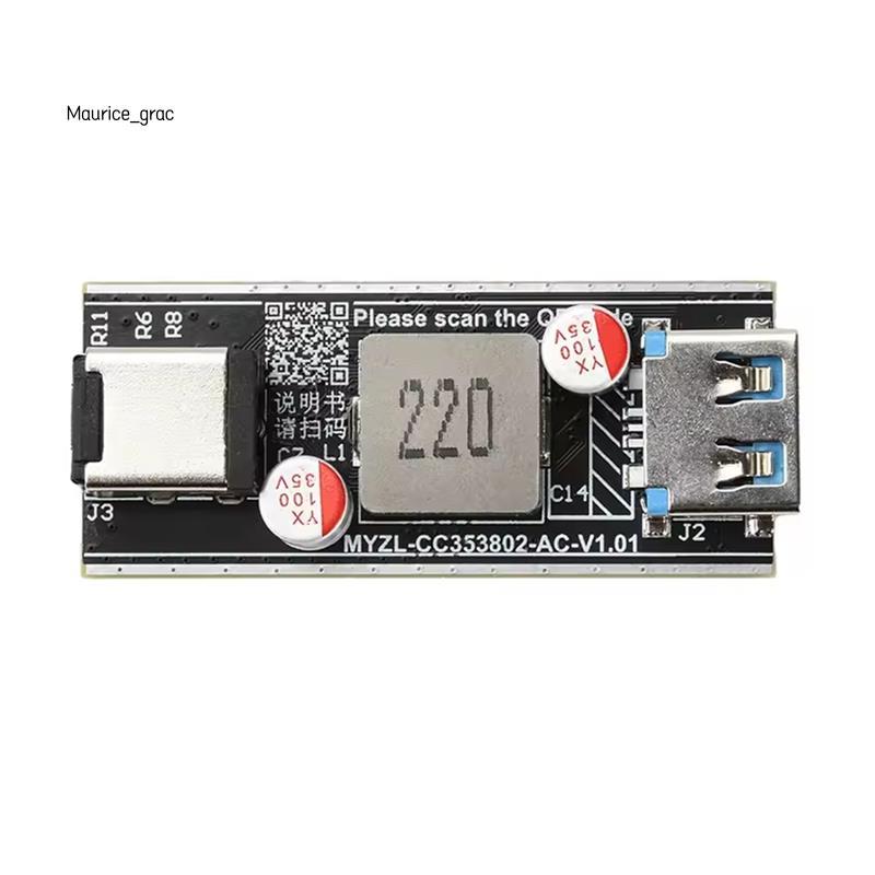Giao thức đầy đủ PD140W / 100W Mô-đun sạc nhanh cho bo mạch chủ DIY Bộ sạc máy tính để bàn thông min