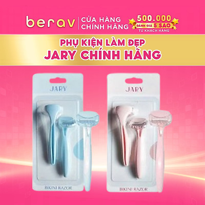 Dao cạo lông vùng kín Jary Bikini Razor - Set 2 cái