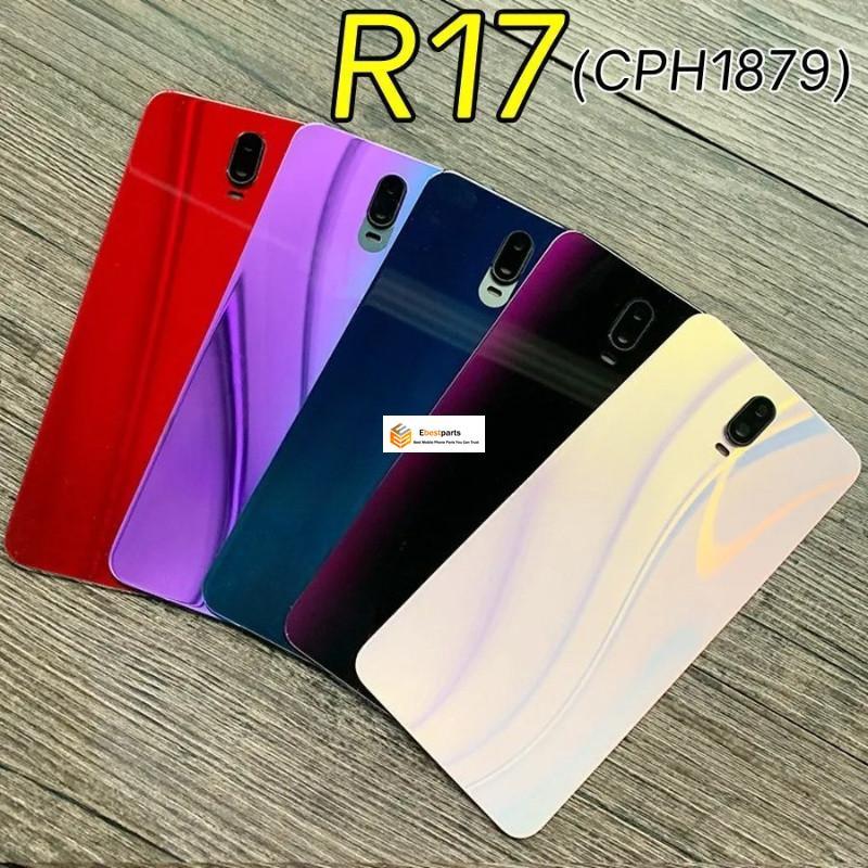 Ebest-For OPPO R17 Pin Vỏ Cửa Kính Thay Thế Pin Sửa Chữa Cho Oppo R17 Lưng Pin