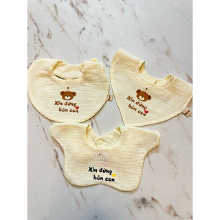 Combo Set Yếm Xin Đừng Hôn Con 🥰