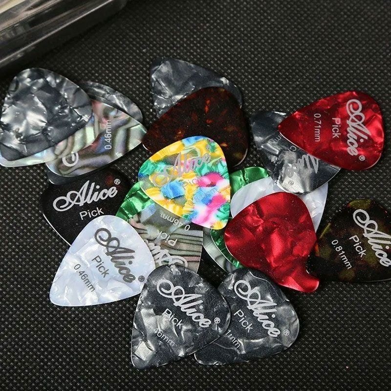 Alice Acoustic Guitar Chọn Màu Celluloid Finge Chọn Màu Celluloid Finge Alice Acoustic Guitar Chọn M