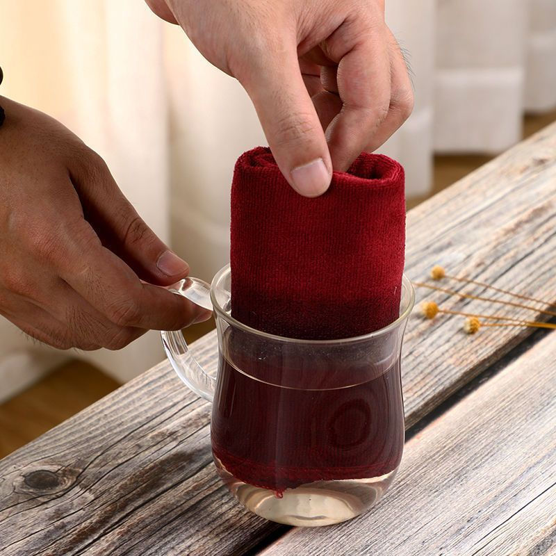 Cotton accessories special tea absorbent cloth, kung fu tea towel, tea set cleaning cloth, thickened