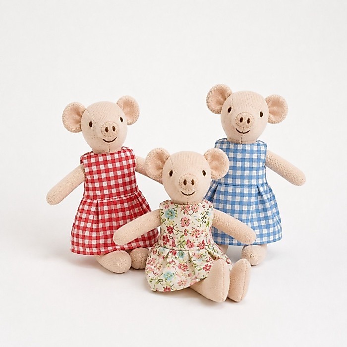 Creative Cute Pig Dolls, Handmade Fabric Comfort Dolls, Wearable And Removable Comfort Dolls, De