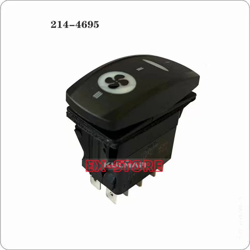 CÔNG TẮC ROCKER Caterpillar 420E, 420F, 430E, 430F, 432E, 434E, 442E, 444E, 450E, 214-4702,214-4701,