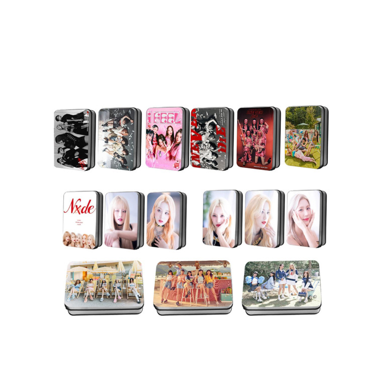 I-DLE Tôi yêu Nxde Miyeon Shuhua Soyeon Bộ sưu tập Thẻ LOMO Polaroid
