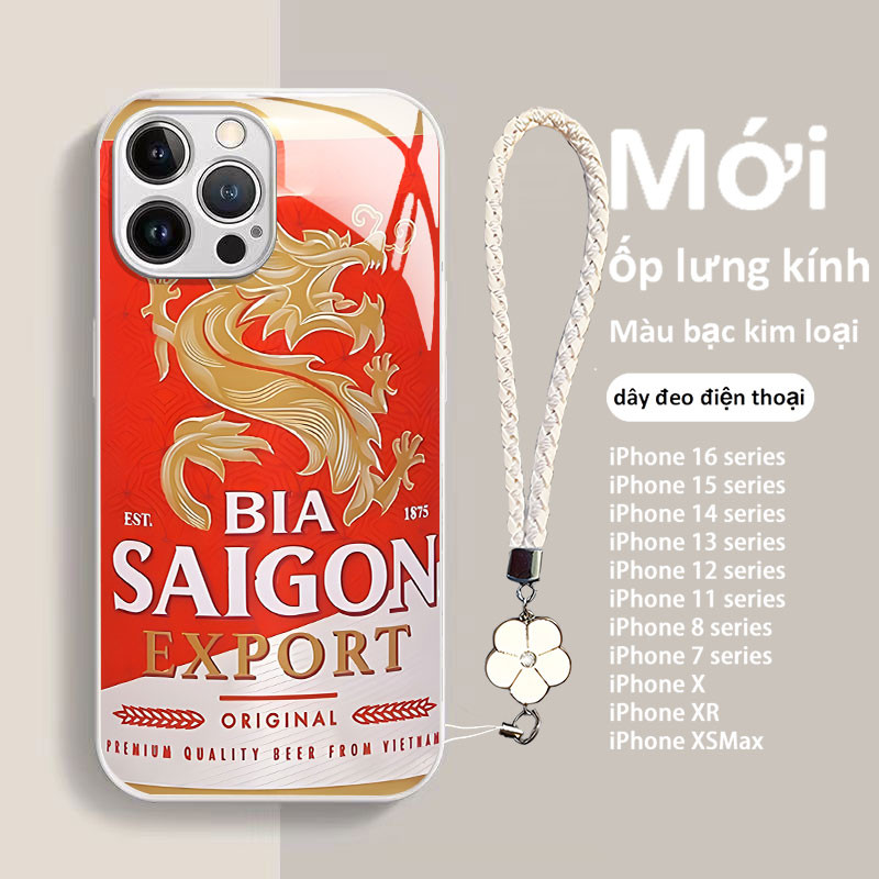 Ốp lưng iphone 11 / 12 / 13 / 14 / 15 / 16 / Pro / Max / 6 / 6s / 7 / 8 / Plus / X / Xr / XsMax, dây