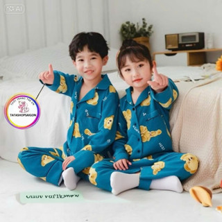  8 đến 50kg - Bộ pijama mặc ngủ cho bé trai bé gái size đại vải LỤA LATIN cao cấp 089 