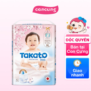 Tã quần Takato siêu mềm mại (XL, 62 miếng) - concung