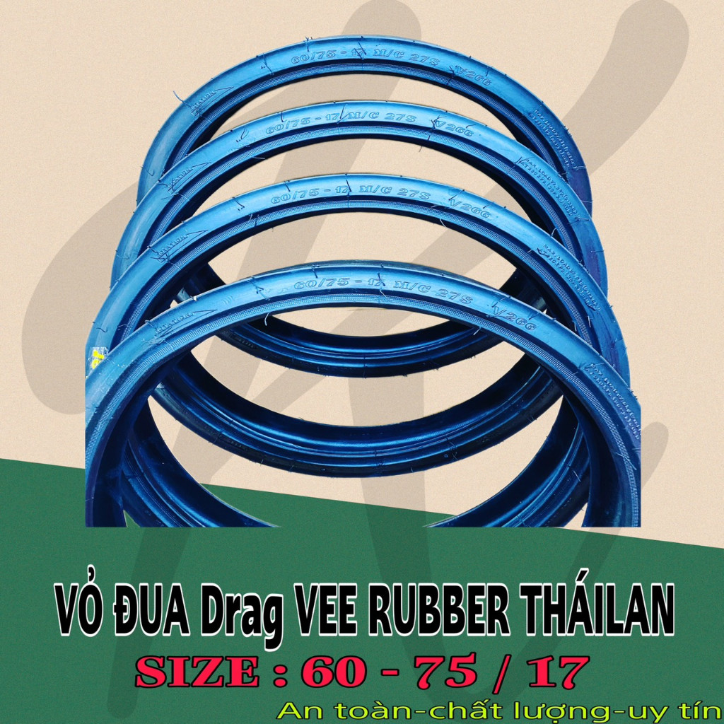 Vỏ đua VEE RUBBER 60/75-17 thái lan >>