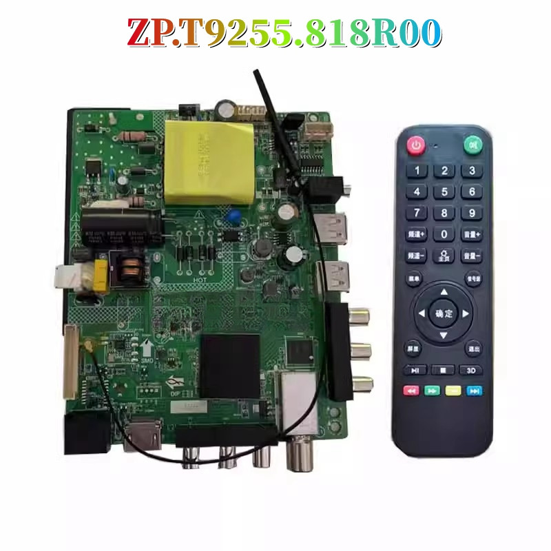 ZP.T9255.818R00 / ST9255AB-CP1 Phiên bản mạng WiFi Bo mạch chủ TV thông minh 4 lõi Mới Chính hãng (1