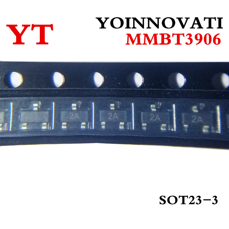 3000 Cái / lô MMBT3906LT1G MMBT3906 2N3906 3906 Transistor PNP 2A SOT23 Bao Bì IC