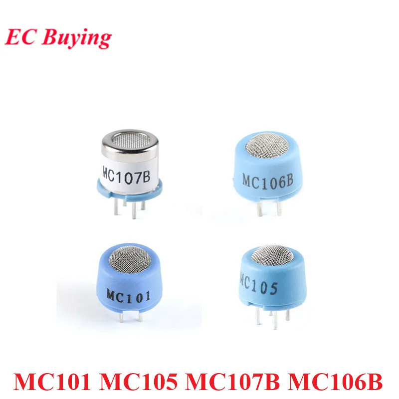 MC101 MC105 MC107B MC106B Mô-đun cảm biến khí xúc tác Loại đốt cháy Máy dò khí dễ cháy Đầu dò phát h