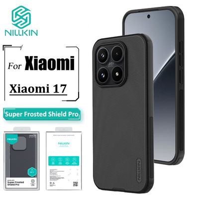 Ốp điện thoại Nillkin Shield Pro cho Xiaomi 17 Ốp lưng chống sốc siêu mỏng chống vân tay