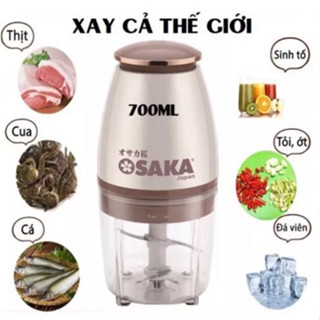 Máy Xay Thịt Đa Năng Osaka Nhật Bản, Máy Xay Cầm Tay, Máy Xay Đá, Công Suất 350W