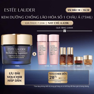 [MỚI] Kem dưỡng ẩm collagen phục hồi ban đêm Estee Lauder Revitalizing Supreme+ Night Power Bounce Creme 75ml