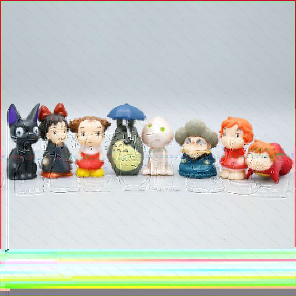 YT4 8 Chiếc Ponyo Trên Vách Đá Nhân Vật Hành Động Ponyo Totoro Zeniba Ogino Chihiro Búp Bê Đồ Chơi T