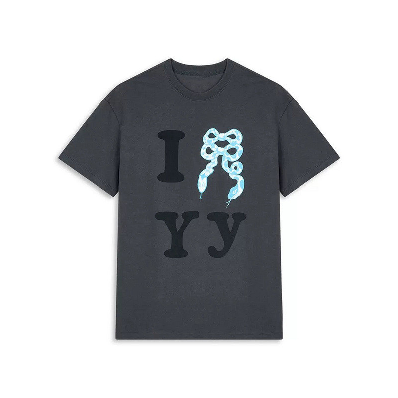 DLW8 25Spring and Summer New OPEN YY Year of the Snake limited edition letter print short-sleeve loo