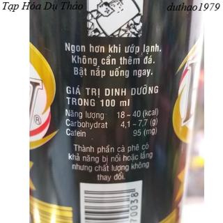 CÀ PHÊ ĐEN/ SỮA BIRDY LON 170ML