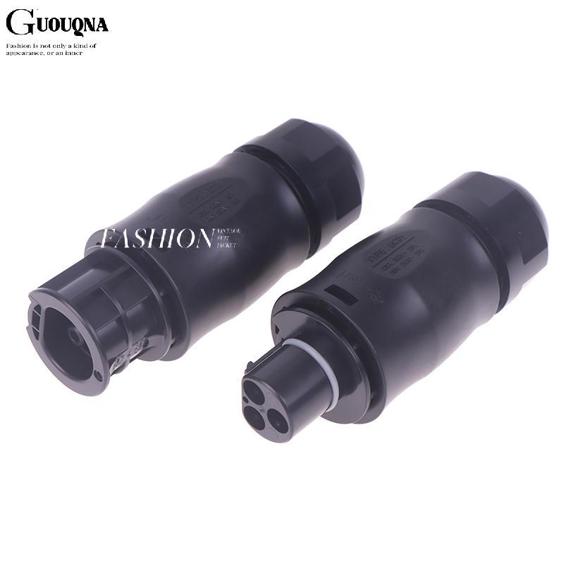 GUOUQNA BC01 3 Pin Kết Nối AC Nam Nữ IP68 Cho Lưới Năng Lượng Mặt Trời Cà Vạt Micro Biến Tần Hoymile