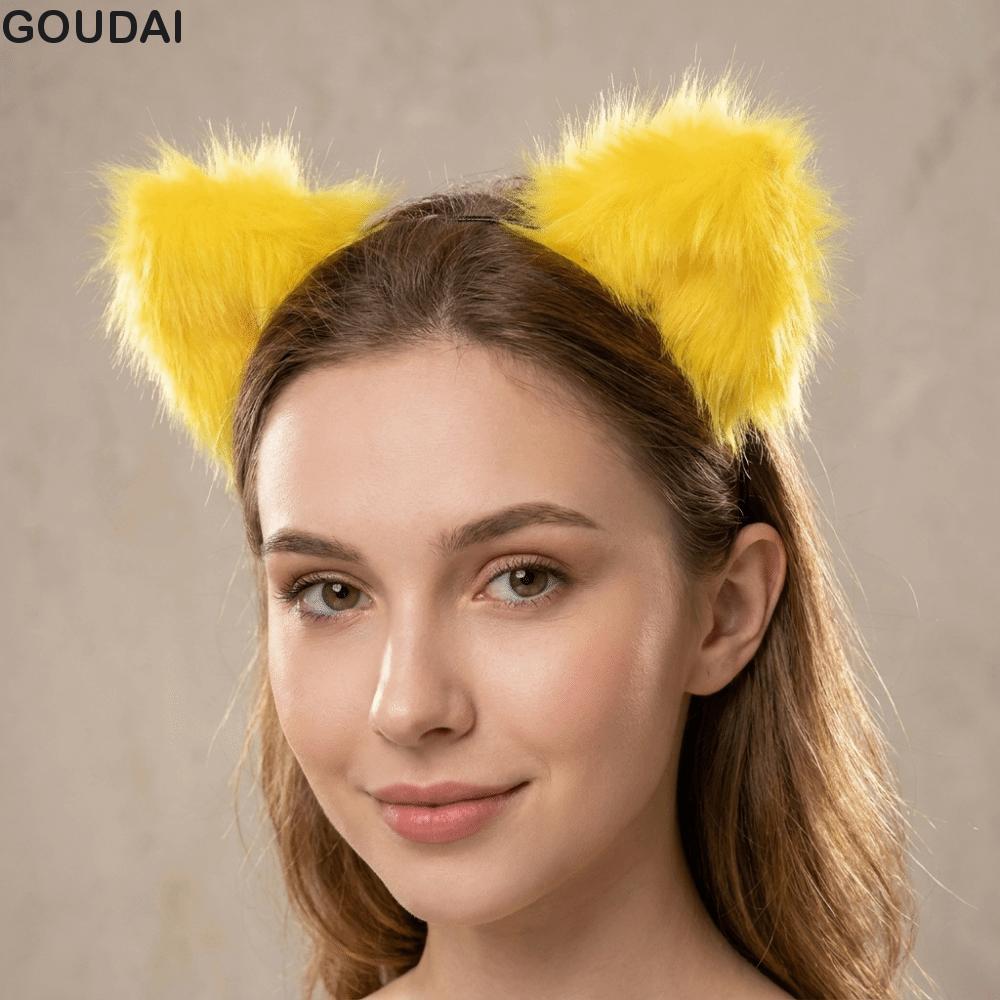 Băng đô tai mèo GOUDAI, Băng đô Gothic nhân tạo động vật, Cosplay nhân tạo Furry Gothic lolita lolit