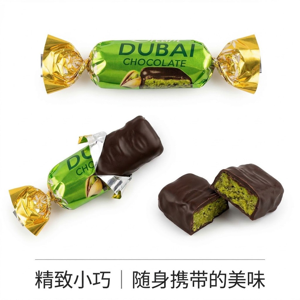 Shirin Asal Mới Nhập Khẩu Dubai Chocolate Pistachios Vị Chocolate Ngon Không Gọn Sandwich#Shirin Asa