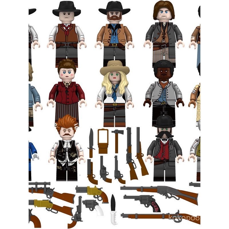 Hoang Dã Phi Tiêu Khách Arthur Morgan Sadie Sói Kiss Avengers Xương Sắt Mẹ Chúa Thám Tử Khối Xây Dựn